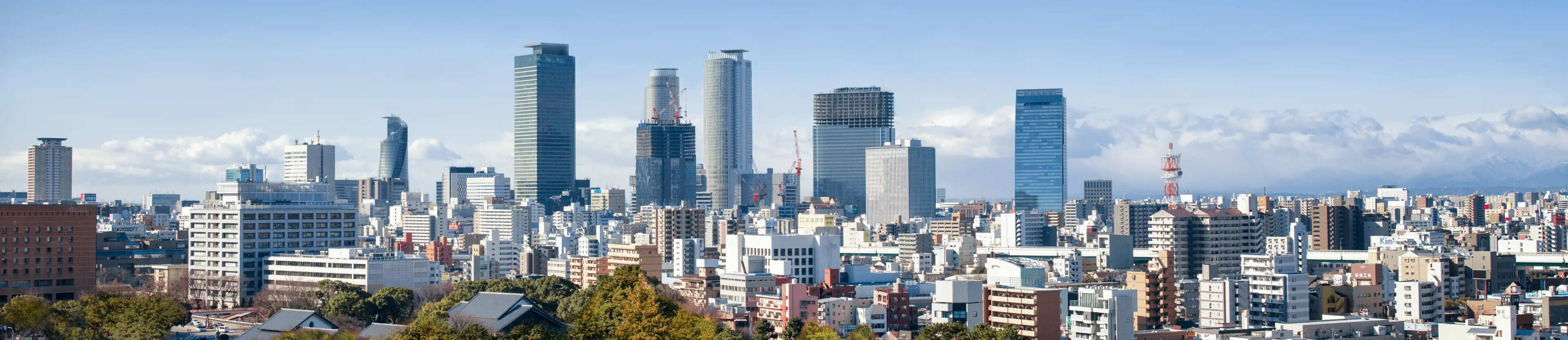 名古屋の街並み
